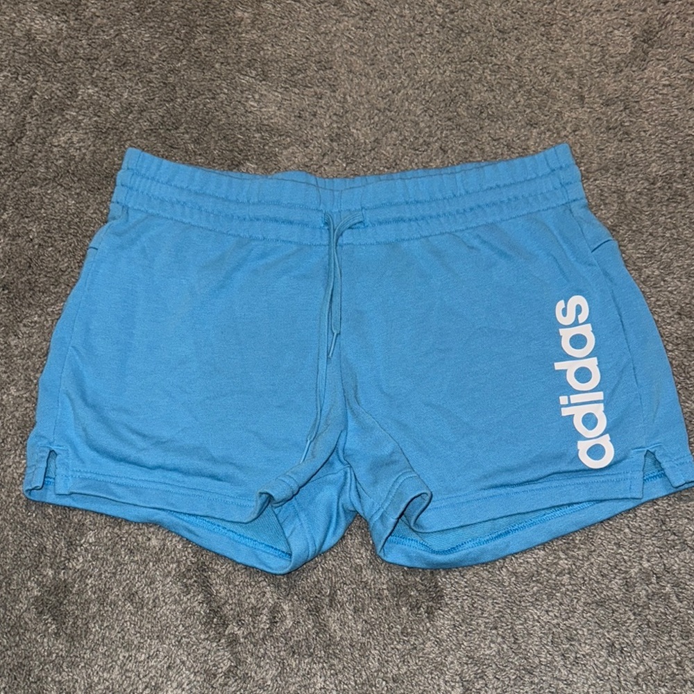 Adidas Women's Athletic Blue Shorts